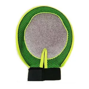 2Pcs Pet cleaning gloves, pet double-sided bathing massage brush AZ12945