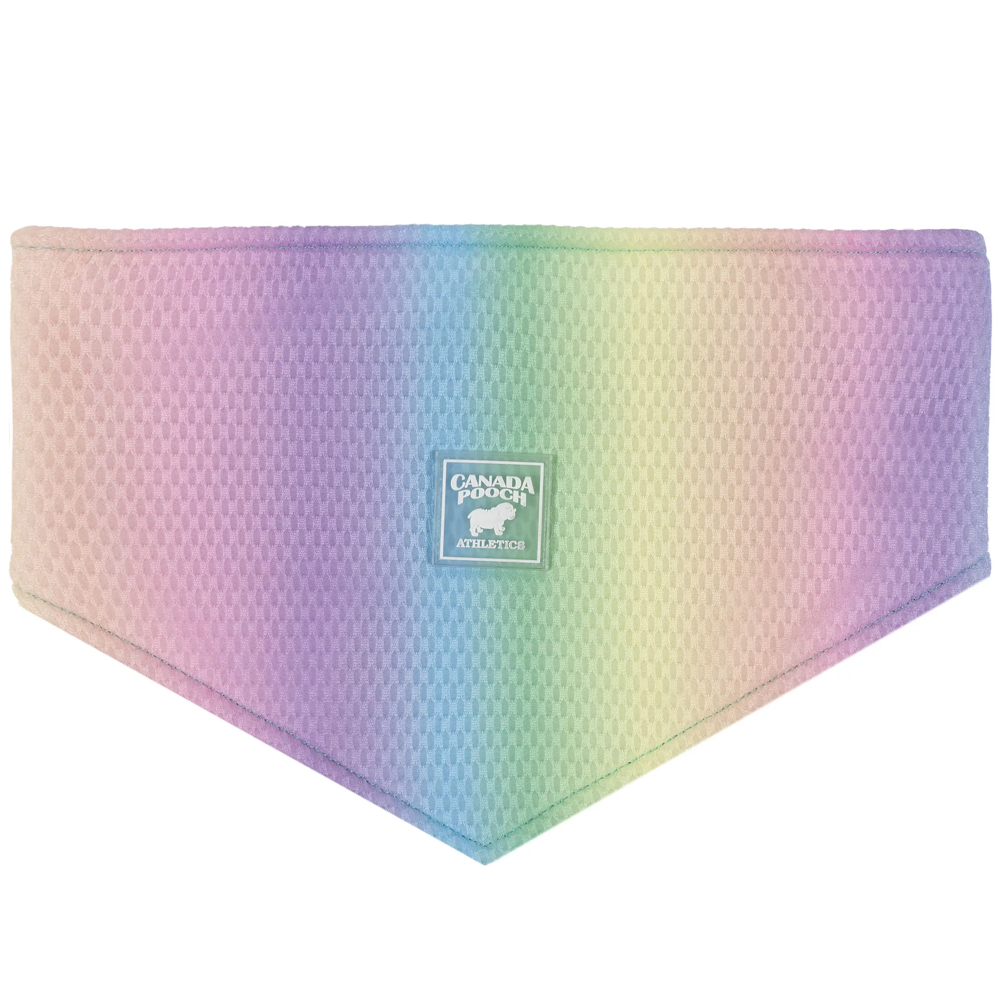 Canada Pooch Cooling Rainbow Dog Bandana