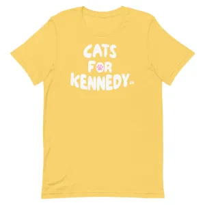 Cats for Kennedy Unisex Tee