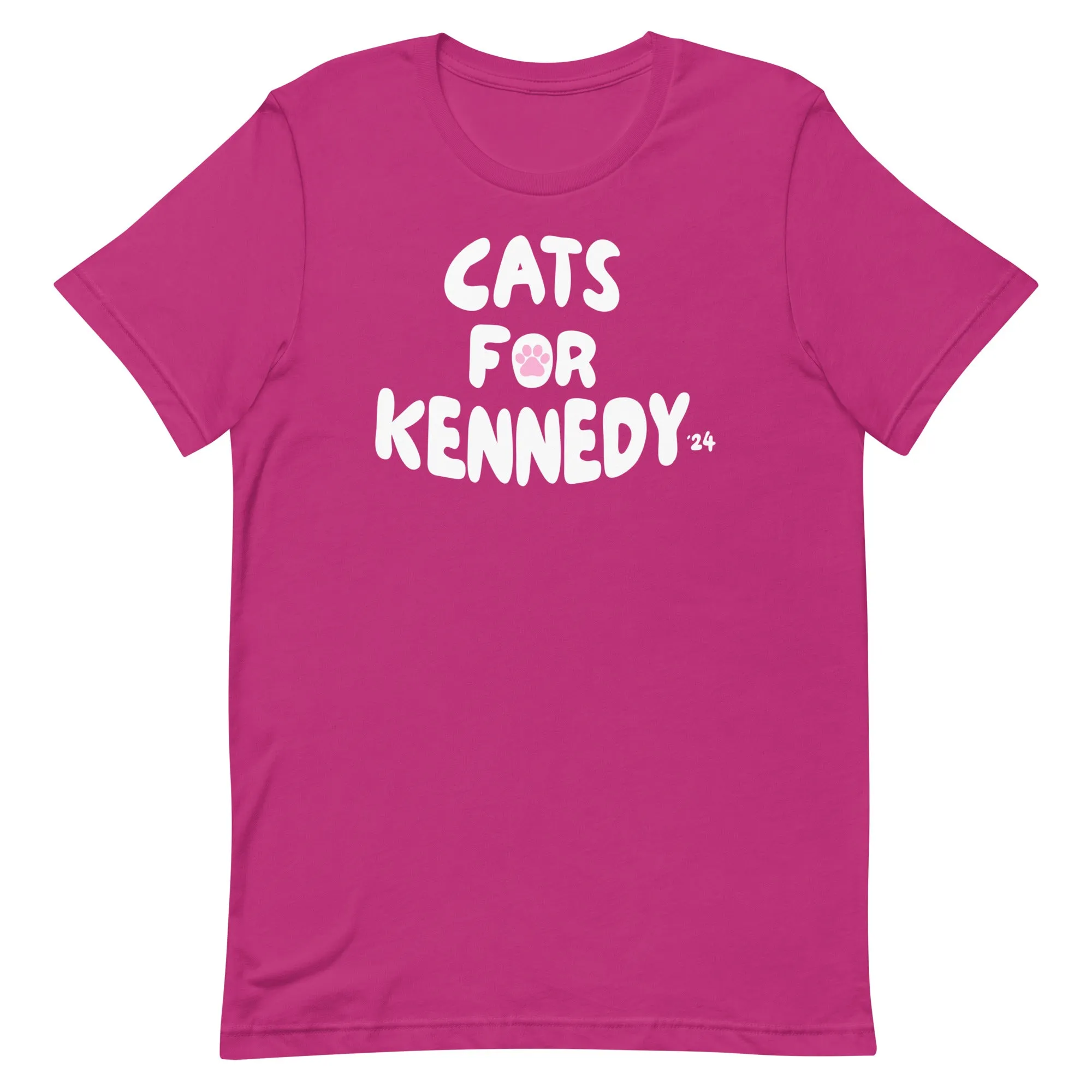 Cats for Kennedy Unisex Tee
