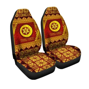 Custom Tonga High School Car Seat Coversmplified Version