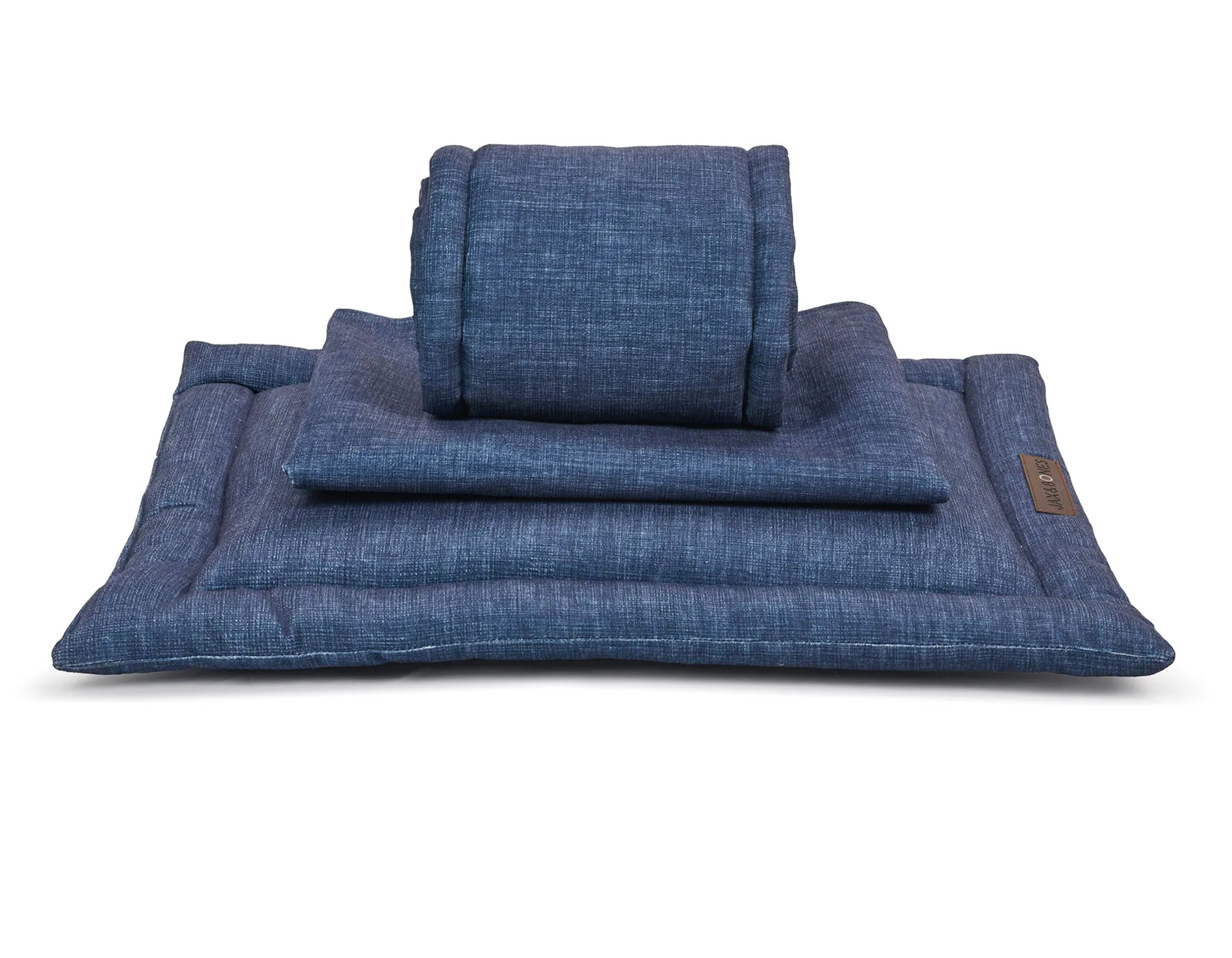 Denim Crate Cover Set
