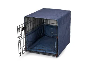 Denim Crate Cover Set