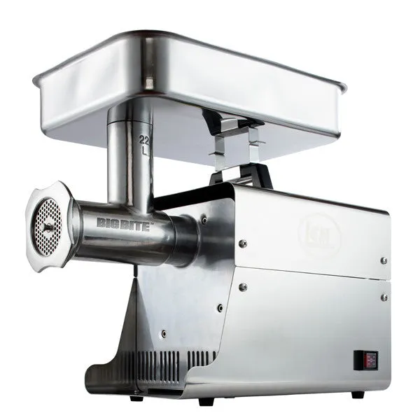 LEM #22 SS BIG BITE GRINDER - 1 HP (FREE SHIPPING)
