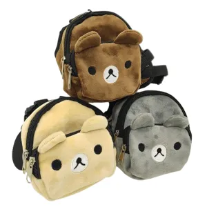 Pat and Pet Emporium | Pet Bags | Cute Plush Doggie Backpack