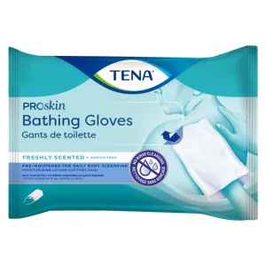 TENA ProSkin Rinse-Free Bathing Glove, Soft Packs